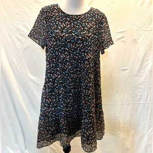 Madewell Tiered Floral Dress